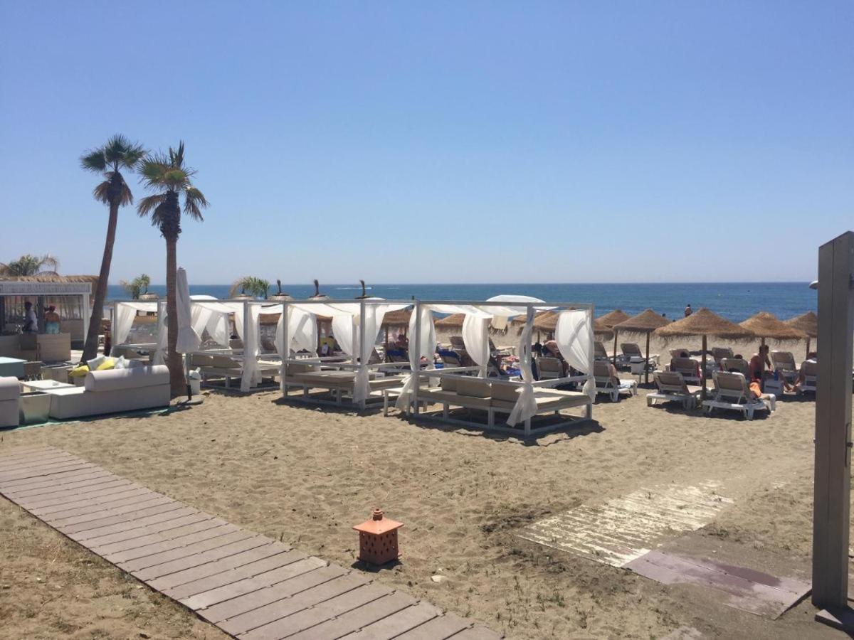Ansa Beach Apartment - Cabopino, Marbella - Garden Level Exteriör bild